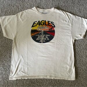 Eagles & Steely Dan cream concert T-Shirt 2013 Detroit